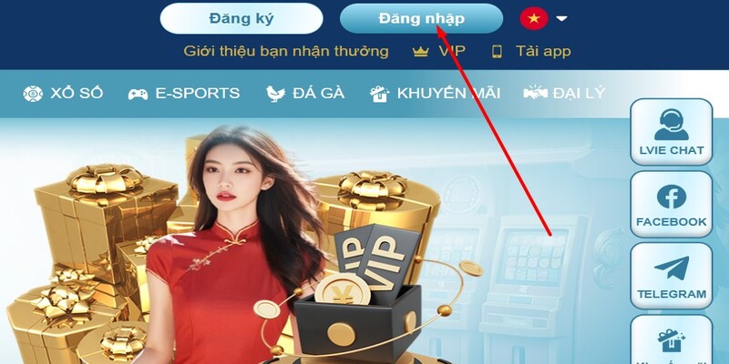 Truy cập web lấy form đăng nhập